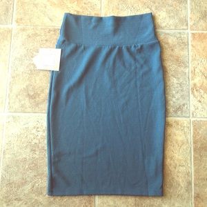 NWT Smoky Teal Solid Cassie Skirt XS